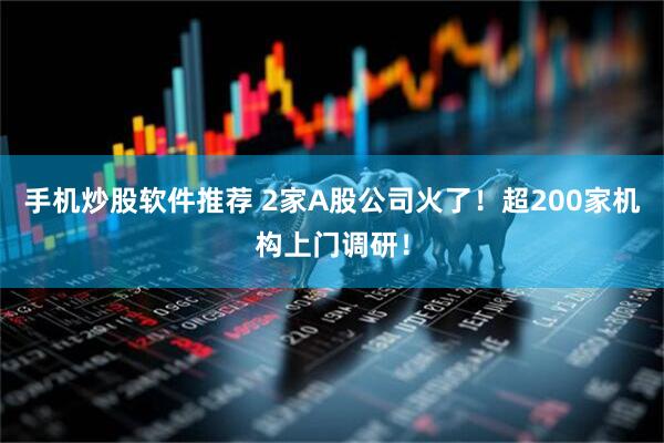 手机炒股软件推荐 2家A股公司火了！超200家机构上门调研！
